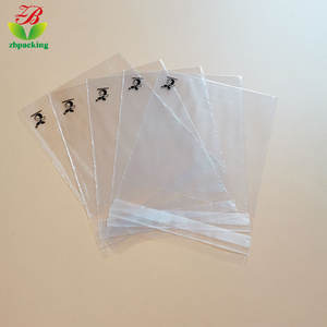 Personalizar bolsa de plástico poli colgando calor sello bolsa de celofán pla <span class=keywords><strong>compostables</strong></span> sellable bolsa 100% biodegradables bolsas - Product Image 4