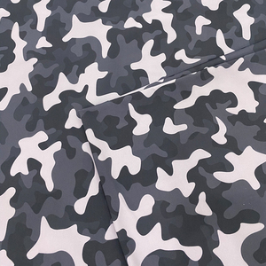 Tessuto a maglia elasticizzato elasticizzato con stampa mimetica ad alta elasticità in microfibra e microfibra - Product Image 2