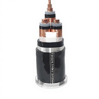 Cable de Cobre Multifilar NHYJV22 Resistente al Fuego, Cable de Alimentación Eléctrica de Bajo Voltaje y Alta Seguridad