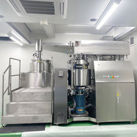 Machine d'homogénéisateur de savon liquide de mélangeur industriel de capacité de 50L réservoir de mélange de trois couches avec la fonction de chauffage et de refroidissement