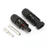 Kit de connecteurs solaires haute tension CC étanches 1000V CC 45A avec contacts en cuivre mâle/femelle et boîtier ABS – Vente chaude