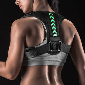 Cinturón <span class=keywords><strong>de</strong></span> Soporte Lumbar Ajustable y Profesional para <span class=keywords><strong>Corrección</strong></span> <span class=keywords><strong>de</strong></span> Postura, con Soporte para Clavícula y Cierre <span class=keywords><strong>de</strong></span> Cordones, Unisex para Adultos - Product Image 3