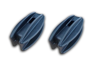 Isolateur de clôture électrique Tube carré Isolateurs de tige de borne Clôture à impulsions Montage électronique - Product Image 5