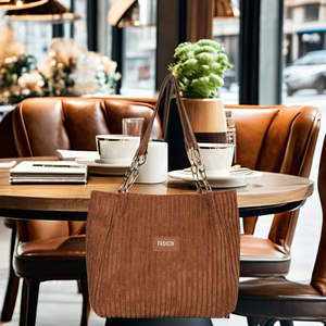 Sac à bandoulière rétro décontracté avec super phare en velours portable Sac à main pour femmes - Product Image 2