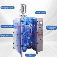 Nouvelle machine d'emballage automatique de sachets triangulaires pour jus, boissons, lait et sachets pyramidaux