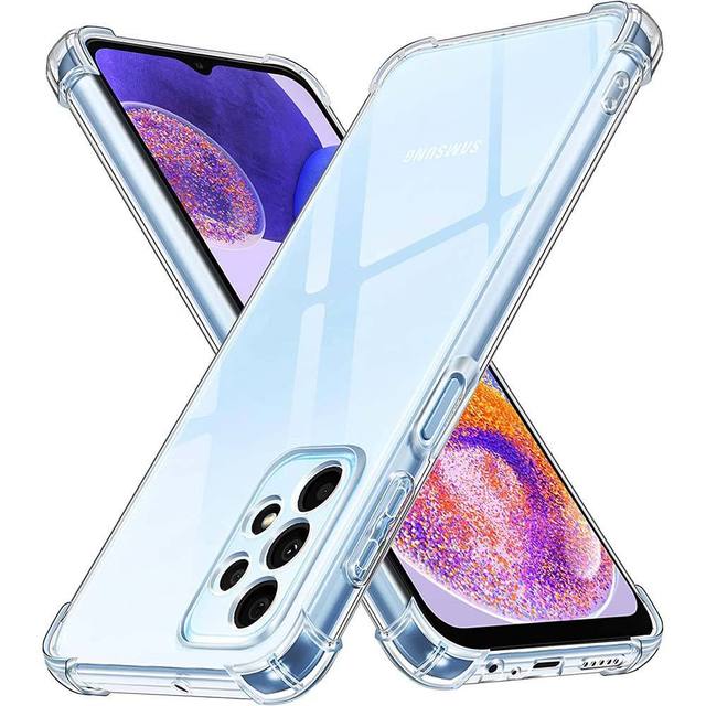 Clear Case for Samsung Galaxy A23 5G Case A13 4G A23 A33 5G A73 Thick Shockproof Soft Silicone Phone Cover for Samsung A53 5G