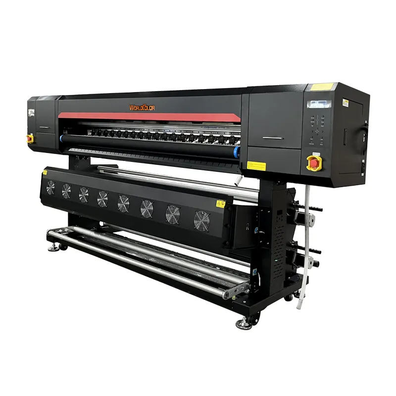 Fast print speed 6 feet large format textile sublimation printer 4/6 heads i3200/4720 sublimation printer