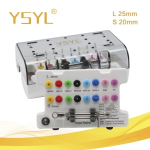 Prix fixe usine : Clé à 16 embouts universelle en acier inoxydable pour outils chirurgicaux, kit prothétique d'implants dentaires OEM - Product Image 3