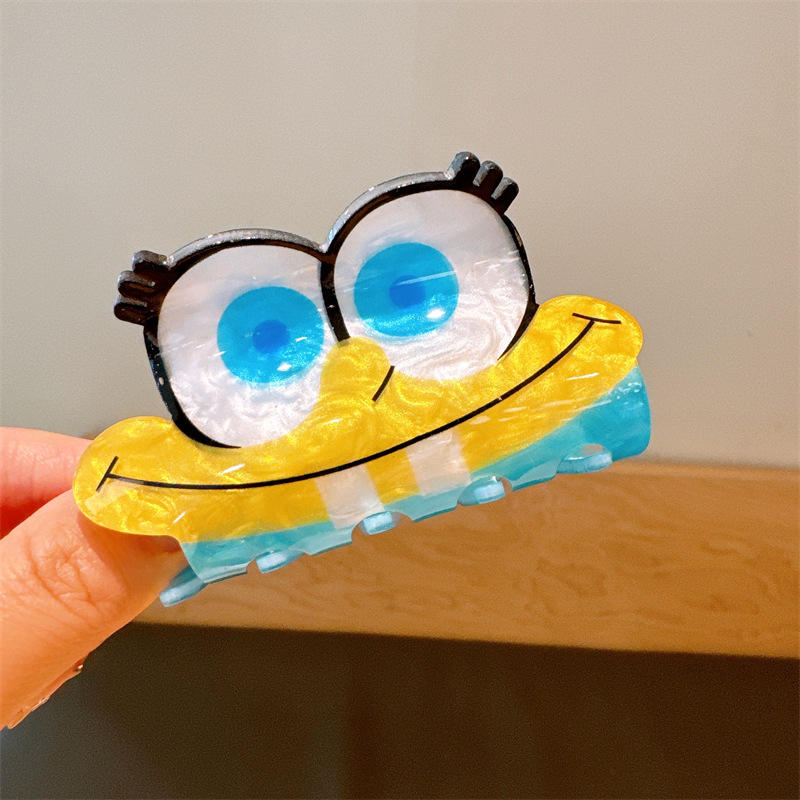 Eyes Acetate Hair Clip