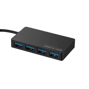 Luz indicadora de alta velocidade usb 3.0 hub de 4 portas para PC Mac