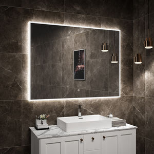 Miroir lumineux LED pour salon et hôtel, miroirs de salle de bain modernes, visibilité améliorée, lumière nocturne, gradation, 3 températures de couleur, anti-buée, 3 ans - Product Image 3