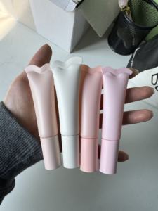 Tubes de gloss à lèvres biodégradables en or rose de 15 ml, luxe avec applicateur métallique, tube de baume à lèvres de 20 ml, tube de crème pour les yeux, emballage - Product Image 4