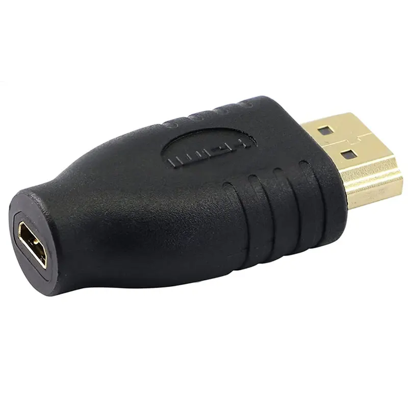 HDMI Male To HDMI Micro Female Adapter HDMI Adapter For HDTV Projector Monitor