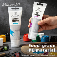 Panwenbo Liquid 75ml Acrylique Retardant Séchage Lent Gel Texturé Fini Mat pour Artistes et Peintres DIY