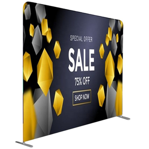 Fondo tensión pared fuerte plegable personalizado venta al por mayor foto telón de fondo soporte para concesionario - Product Image 1
