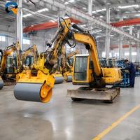 Prêt à être expédié : Accessoire de rouleau vibratoire hydraulique directement de l'usine avec livraison mondiale rapide
