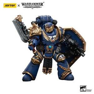JOYTOY Warhammer Horus Heresy Ultramarines Suzerain1 Space Marine 1/18 Figura de Acción Coleccionable Modelo Oficial Auténtico - Product Image 4