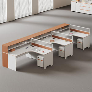 Poste de travail modulaire Saint-Leste avec cloisons pour bureaux financiers - Product Image 3