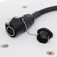 Tourne-disque à axe horizontal à rotation continue à 360 degrés pour antenne, radar, lumière, accessoires de vidéosurveillance
