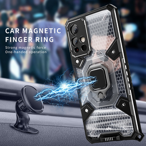 Funda trasera antigolpes para coche, anillo de dedo, funda de teléfono con soporte a prueba de golpes para Xiaomi Redmi Note 11 Pro Ultra 10 9 8 12 <span class=keywords><strong>K40</strong></span> PPC32 - Product Image 5