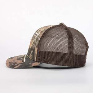 OEM de alta calidad al por mayor de encargo clásico de 6 paneles de camuflaje de algodón para hombre Gorras Animal bordado Logo deportes malla sombrero gorra de camionero sombrero - Product Image 3