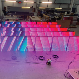 Loại mới rõ ràng HD p1.875-p7.81 Màn hình LED cho xe showroom 4S cửa hàng kính cửa sổ Mall LED quảng cáo hiển thị trong suốt - Product Image 6