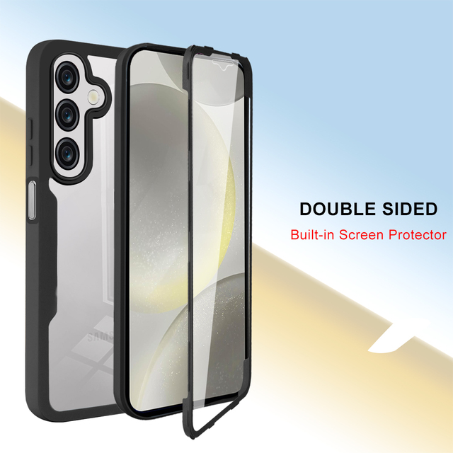 Front and Back 360 Degree Full Protection Phone Case for Samsung Galaxy A06 A16 A26 A36 A56 Mobile Phone Clear Cover Shell case