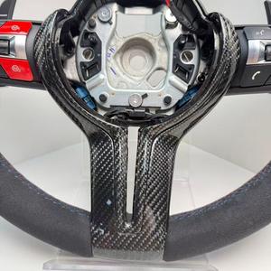 Personnalisé pour M3 M4 M5 M6 F30 F10 F15 F36 F01 F20 F22 F25 F31 F32 F34 F32 pour <span class=keywords><strong>volant</strong></span> en Alcantara - Product Image 5