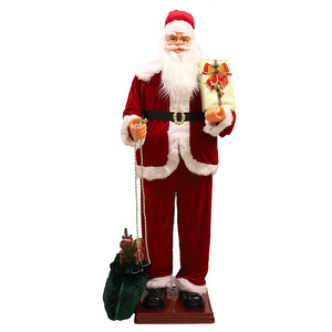 <span class=keywords><strong>Motion</strong></span> actived Musical <span class=keywords><strong>Santa</strong></span> <span class=keywords><strong>Claus</strong></span> elettrico animato danza <span class=keywords><strong>Santa</strong></span> Figurine decorazioni natalizie dondolanti <span class=keywords><strong>Santa</strong></span> Window Hotel Party - Product Image 4