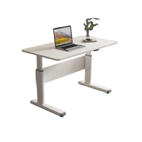 Bureau debout à hauteur réglable électrique Grand bureau assis debout de 40x24 pouces Bureau d'ordinateur de bureau à domicile