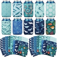 Support isotherme en néoprène personnalisé avec logo pour canettes et bouteilles de bière – Cadeau idéal pour mariages et fêtes – Enfriador de Latas vierge