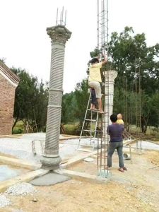 ABS Roman cột xi măng Xây dựng nhà trang trí cột nhựa đúc sẵn xây dựng hình thức - Product Image 2