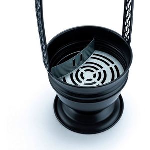 Cesta de carbón para cachimba al por mayor Shisha, accesorios para cachimba, cesta de carbón negro - Product Image 4