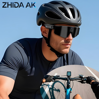 Lunettes de sport intelligentes OEM en gros avec caméra 8MP, assistant vocal IA, lunettes de vélo, traduction IA, lunettes de soleil d'extérieur