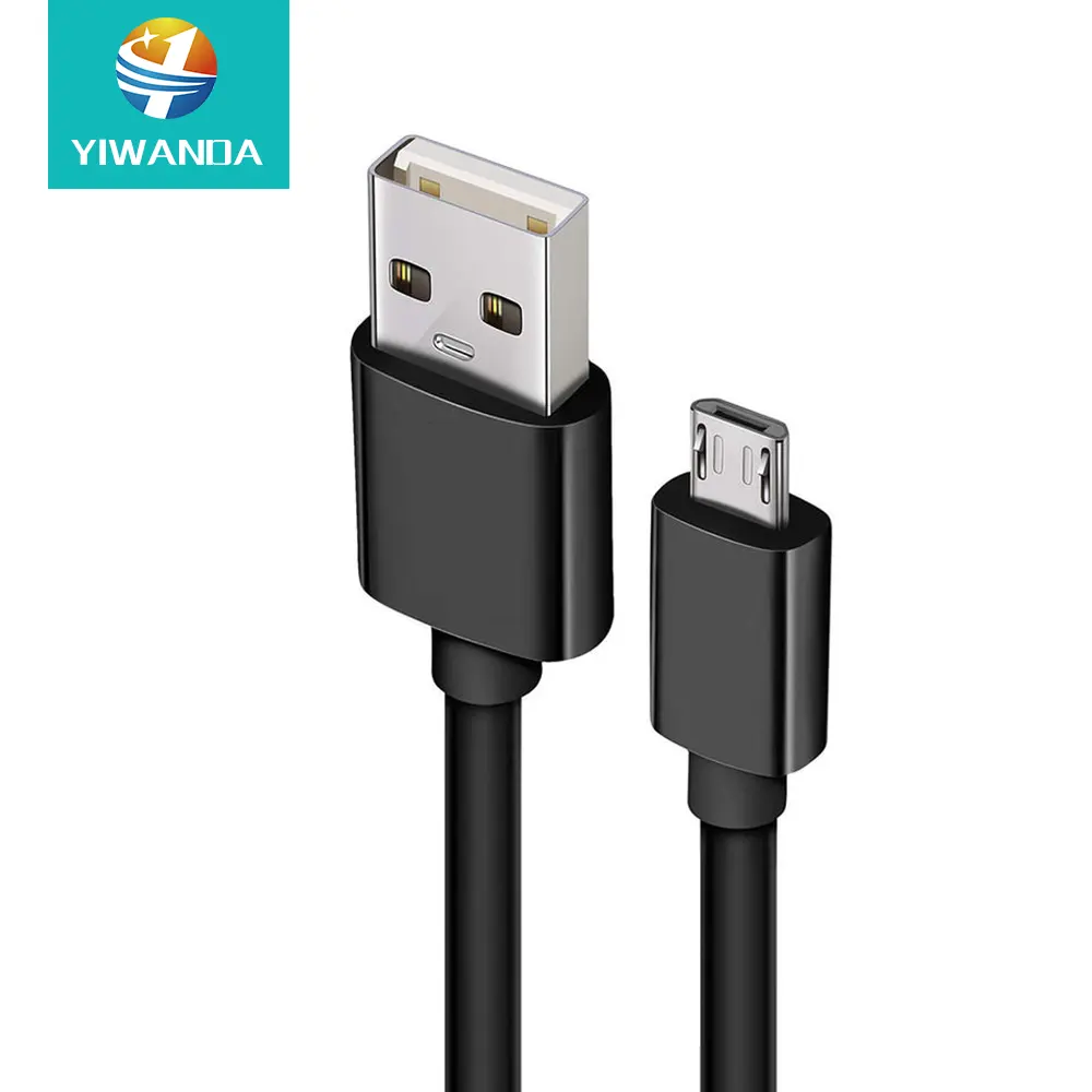 YIWANDA สายชาร์จไมโคร USB,สายชาร์จและข้อมูลไว Micro B สาย USB 2.0 A ตัวผู้3ft สำหรับ Samsung Nexus LG Motorola Android