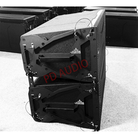 Haut-parleur passif double 10 pouces à aimant néodyme PD210-P pour système de sonorisation PA, sonorisation en direct et tournées