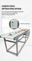 Witte voedselveilige PU-band voor catering, voedselverpakking, fruit sorteerwerkplaats, duurzaam, makkelijk schoon te maken, hygiënisch transportband.