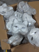 Masque de renard en papier pour décor de fête Masque pour les yeux en papier Masque de carnaval Papier recyclé sain