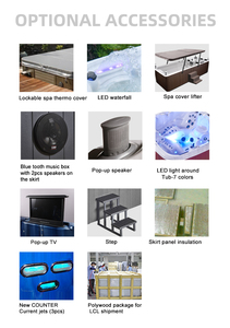 JOYSPA spa interminable piscina jacuzzi Balboa acrílico piscina Spa - Product Image 4