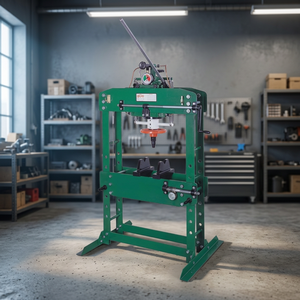 Prensa Hidráulica de Alta Calidad Jo Long JL-35A de 35 Toneladas con Estructura en H, 37 Pulgadas CUFT, Fácil Operación en Taller, Precio de Fábrica, Bomba Incluida - Product Image 3