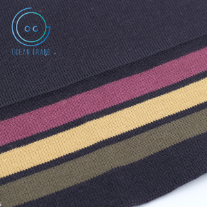 Tissu en jersey imprimé polyester élasthanne côtelé pour t-shirts pour sweat-shirt Premium - Product Image 2