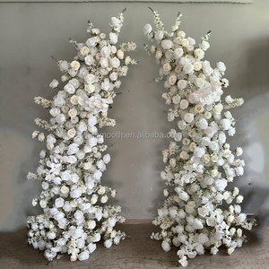 SMOOTH Elegant Wedding Events Decoration Flower <b>Bouquet</b> <b>Artificial</b> Floral Arch White Flower Arrangement - Product Image 3