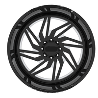 Jantes de camion forgées sur mesure SL 28X12 26X12 22X14 24X12 Super Single Deep Concave Polished avec entraxes 8X180 8X170 8X165.1 pour Ram 2500
