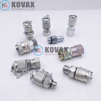 Kit de test de pression hydraulique numérique, 3 manomètres 250 400 600 BAR 3500 5800 8600 PSI pour outil de diagnostic de pompe d'excavatrice