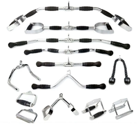 Accessoires de fitness FREEMAN : Poignées de câble de gym, Barre de tirage vertical, Poignée multi-grip pour tirage vertical