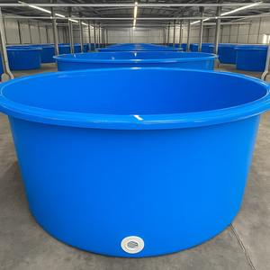 ถังเลี้ยงปลา FRP สำหรับการเพาะเลี้ยงสัตว์น้ำและฟาร์มกุ้ง  ถังเพาะพันธุ์ปลาประสิทธิภาพสูง - Product Image 4