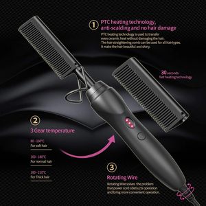 Planchas de Cerámica Calientes de 500 Grados Más Populares, Marca Privada, Alisador de Cabello Rápido Eléctrico para Uso Doméstico y Hotelero - Product Image 2