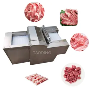 Small Scale chicken cutting machine automatic frozen meat slic meat bone saw meat cutting machine food processing