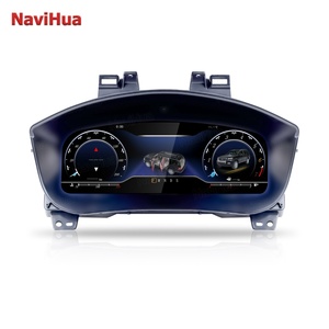 Navihua LCD Dashboard Virtual Cockpit Digital Cluster Auto <b>Speedometer</b> <b>for</b> Ford Explorer 2017-2018 LCD Instrument Linux System - Product Image 2
