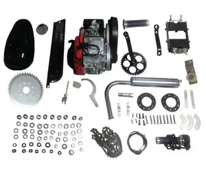Kit de Motor ZEDA-<span class=keywords><strong>4T</strong></span> de <span class=keywords><strong>49cc</strong></span> con Transmisión por Correa, Motor Monocilíndrico con Diámetro de 42mm para Bicicleta Motorizada - Product Image 1
